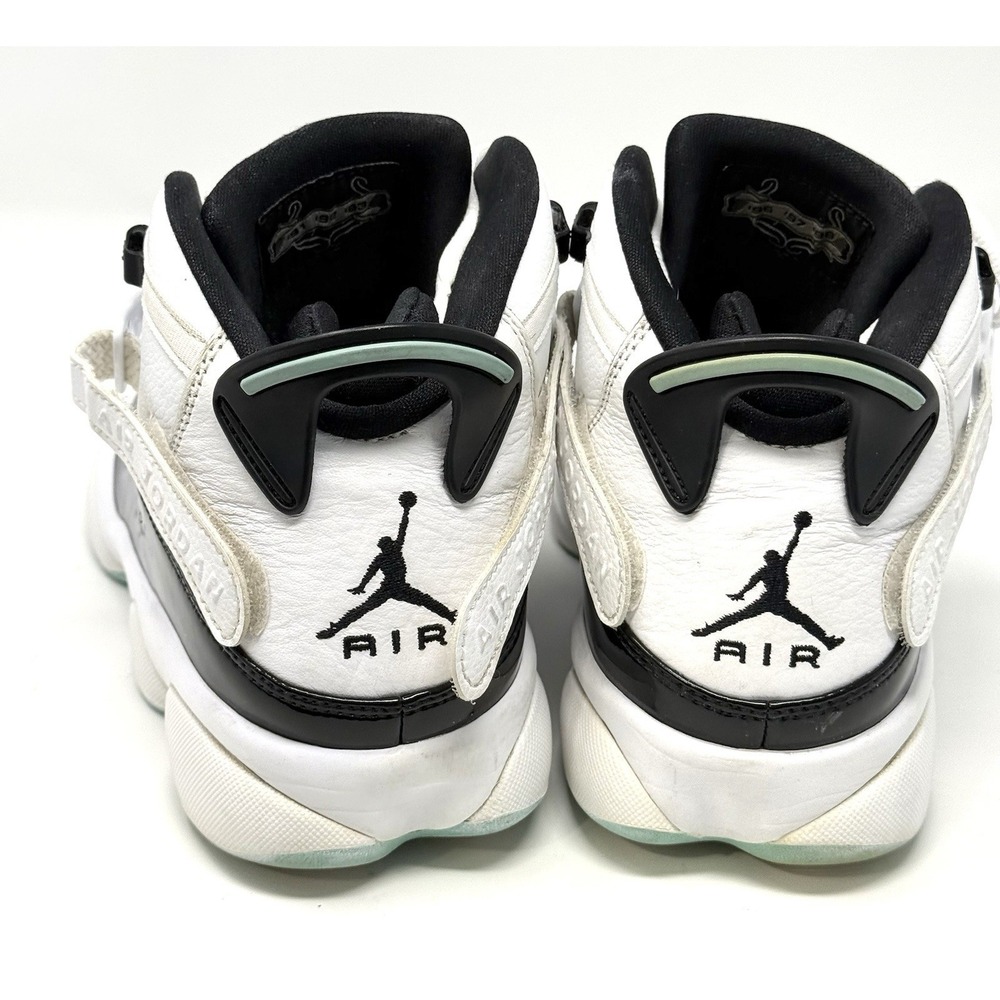 Nike Air Jordan 6 Ring White Black Aqua Men's 322992-115 Basketball Shoe Sz 10.5 - Picture 8 of 16